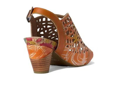 L'artiste By Spring Step Eclipsing Slingback Sandal In Brown