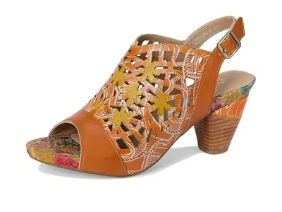 L'artiste By Spring Step Eclipsing Slingback Sandal In Brown