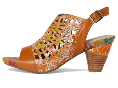 L'artiste By Spring Step Eclipsing Slingback Sandal In Brown