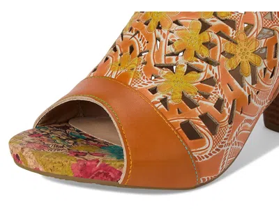 L'artiste By Spring Step Eclipsing Slingback Sandal In Brown