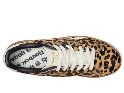 Reebok Club C Grounds Uk Sneakers Vintage Leopard In Brown