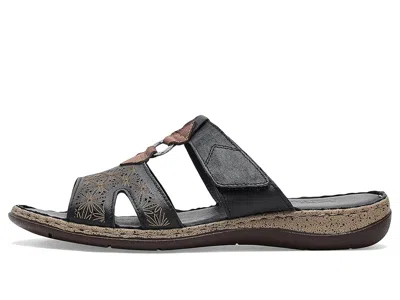 Spring Step Virelle Slide Sandal In Black