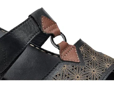 Spring Step Virelle Slide Sandal In Black