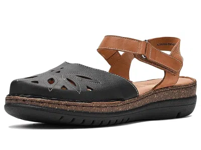 Spring Step Azmira Ankle Strap Clog In Black