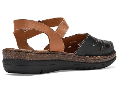 Spring Step Azmira Ankle Strap Clog In Black