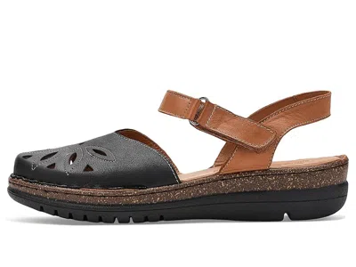 Spring Step Azmira Ankle Strap Clog In Black