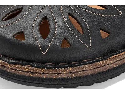 Spring Step Azmira Ankle Strap Clog In Black