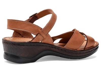Spring Step Amareza Ankle Strap Sandal In Brown