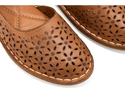 Spring Step Alberty Flat In Brown