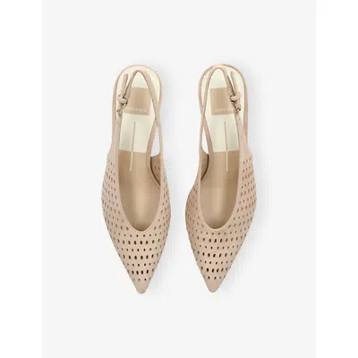 Dolce Vita Alenna Slingback Heels Camel In Brown