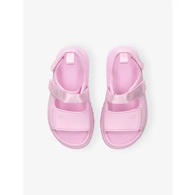 Ugg Goldenglow (toddler/little Kid/big Kid) Kid's Shoes Pink Diamond : 4 Big Kid M, Synthetic/textile In Black