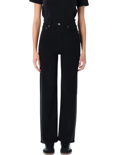 Levi's Ribcage High Waist Wide Leg Jeans In Rosie Posie