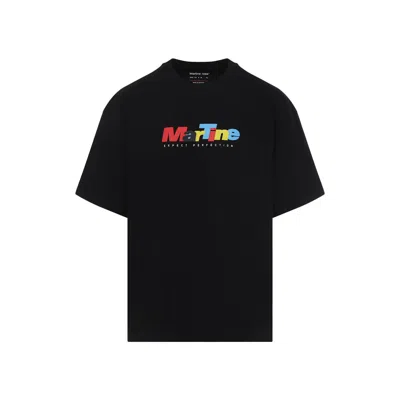 Martine Rose Oversized Logo T-shirt In Black