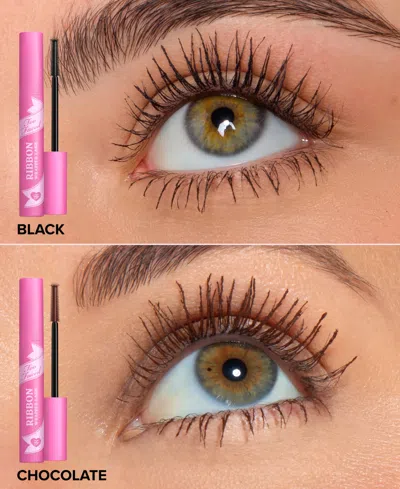 Too Faced Ribbon Wrapped Lash Extreme Length Tubing Mascara Chocolate 0.27 Oz/8 ml In Brown