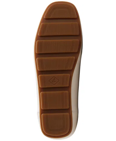 Sperry Bow Driver In White