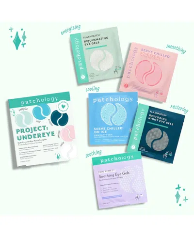 Patchology 5-pc. Undereye Cult-favorite Eye Patch Sampler Set In Transparent