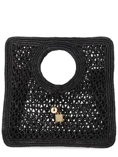 Jacquemus Celine Chestnut Brown Calf Leather Classique Triomphe Bag In Black