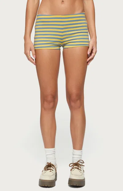 Edikted Isara Striped Shorts In Multi