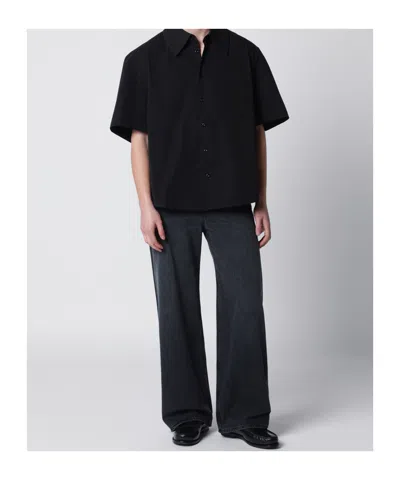 Séfr Sefr Relaxed Fit Worn Wash Jeans For Men In Black