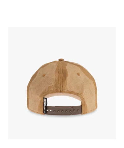 Dsquared2 Text-print Baseball Cap In Brown