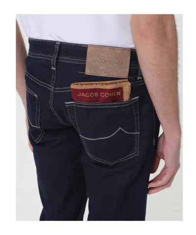 Jacob Cohen Belt Loop Jeans In Black