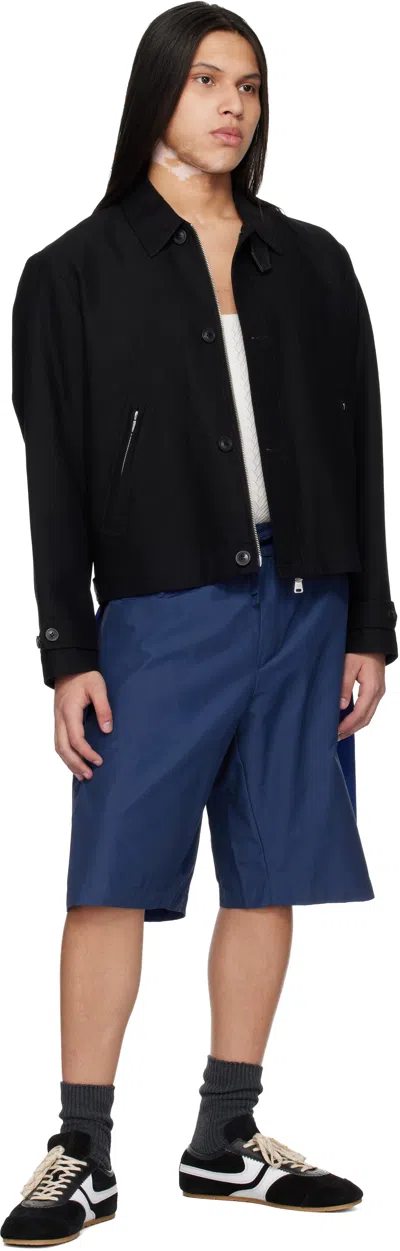 Seventh Blue Orb Shell Shorts In Blue