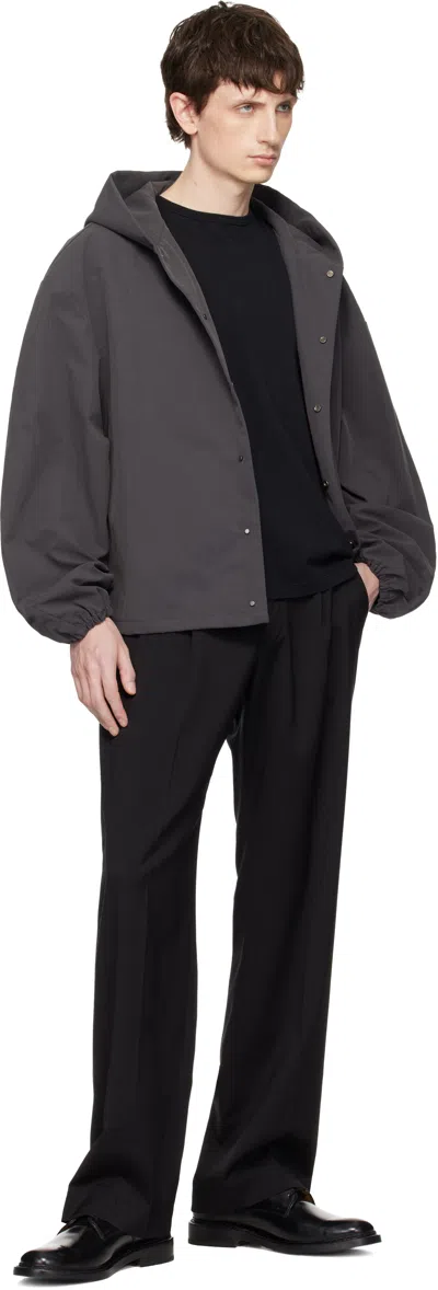 Seventh Gray Orb Shell Jacket In Gray