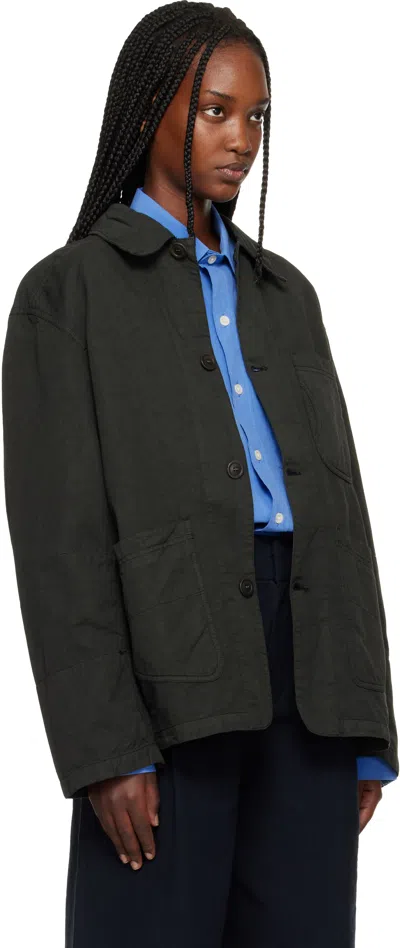 Ymc You Must Create Khaki Construction Jacket In Blue