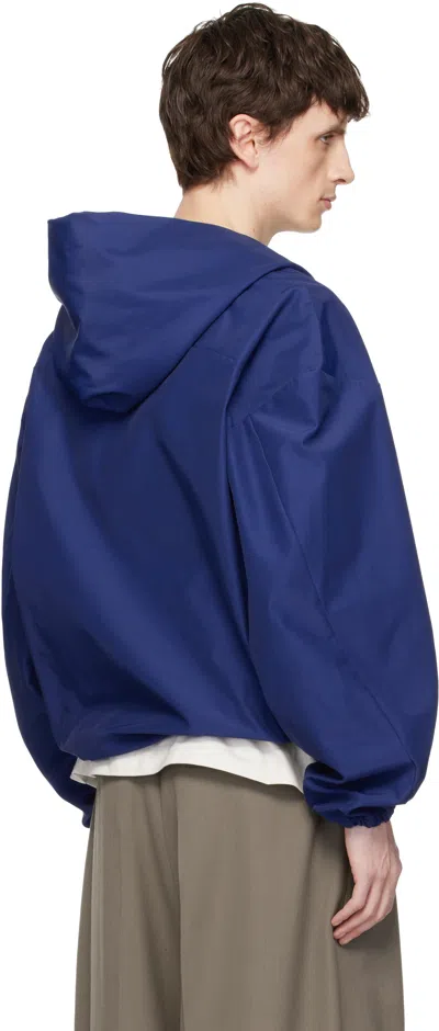 Seventh Blue Orb Shell Jacket In Blue