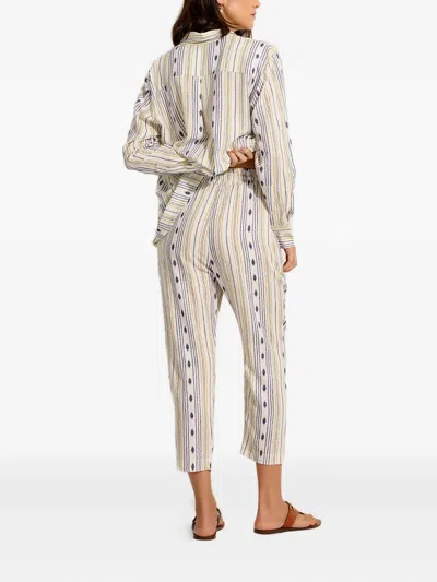 Lenny Niemeyer Stripe-pattern Drawstring Trousers In Multi