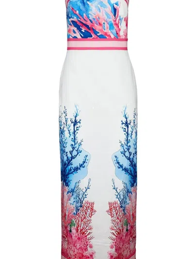 Aston Studio Celia Dress In Multi