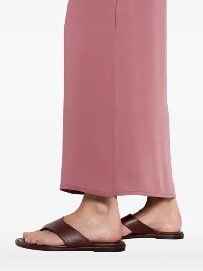 Herno Drawstring Maxi Skirt In Pink