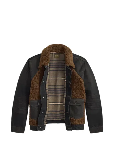 Rrl Panelled Flap-pocket Jacket In Multi