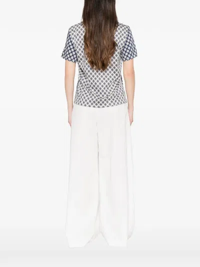 Weekend Max Mara Printed T-shirt In Blue