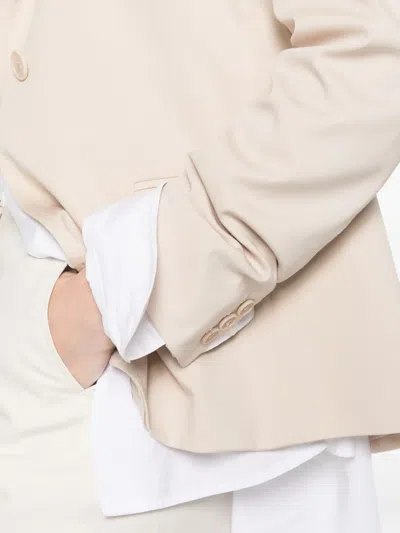 Weekend Max Mara Notched-lapel Blazer In Neutral