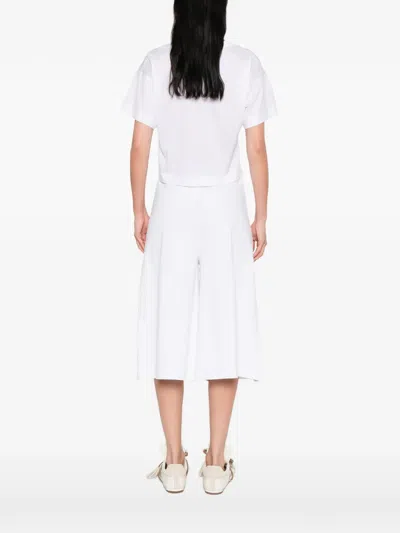 Max Mara Graphic T-shirt In White