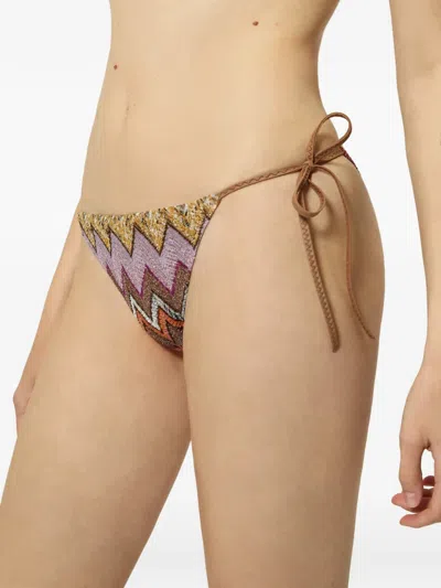 锯齿纹比基尼套装