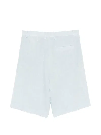 Manuel Ritz Button Shorts In Gray