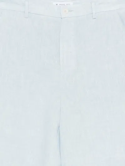 Manuel Ritz Button Shorts In Gray