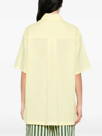 Manuel Ritz Button Shirt In Yellow