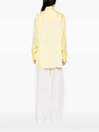 Manuel Ritz Buttoned Shirt In Yellow