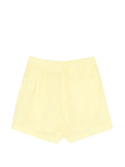 Manuel Ritz Elasticated Shorts In Yellow