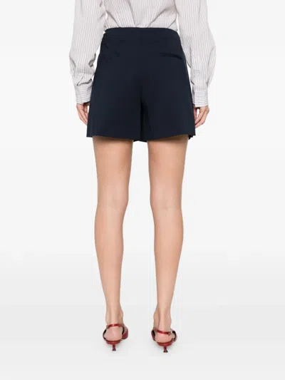 Manuel Ritz Wrap-design Shorts In Black