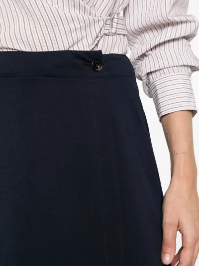 Manuel Ritz Wrap-design Shorts In Black