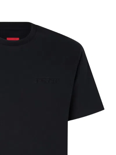 Ferrari Short-sleeve T-shirt In Black