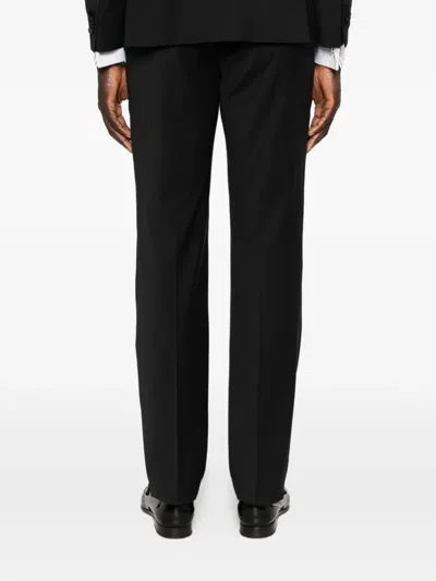 Manuel Ritz Shawl-lapel Suit In Black