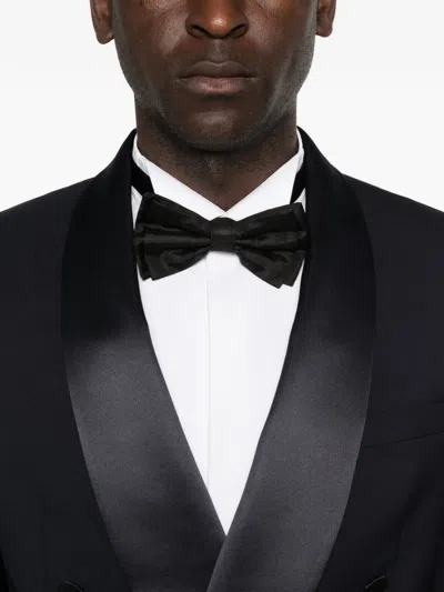 Manuel Ritz Double-breasted Suit In Blue