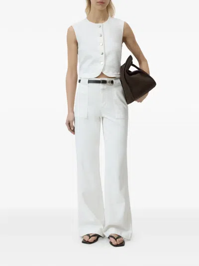 Closed Patch Pocket Jeans In White