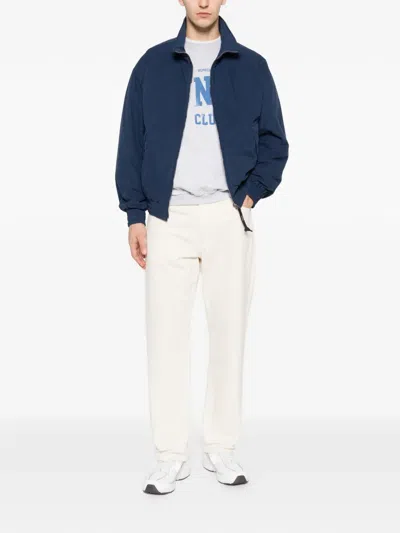 Aspesi Stanton Zip Jacket In Blue