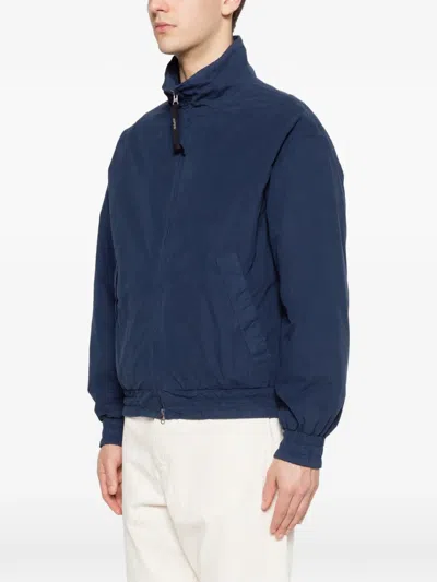 Aspesi Stanton Zip Jacket In Blue
